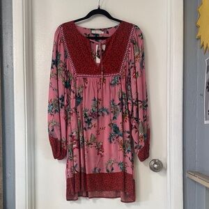 Boho Johnny Was Dress